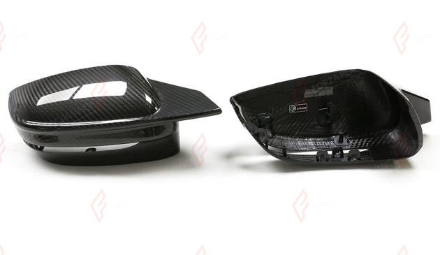 DRY CARBON SIDE MIRROR COVERS M3 G80 STYLE for BMW 2 SERIES G42 2021+
Set includes:

Side Mirror Covers
Material: Dry Carbon

NOTE: For LHD (left-hand drive) cars only. Professional installation is required.