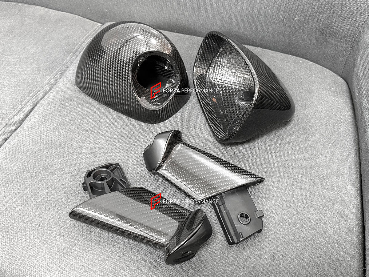 DRY CARBON SIDE MIRRORS for PORSCHE 918 SPYDER

Set includes:

Side Mirrors

Material: Dry Carbon

Note: Professional installation is required.