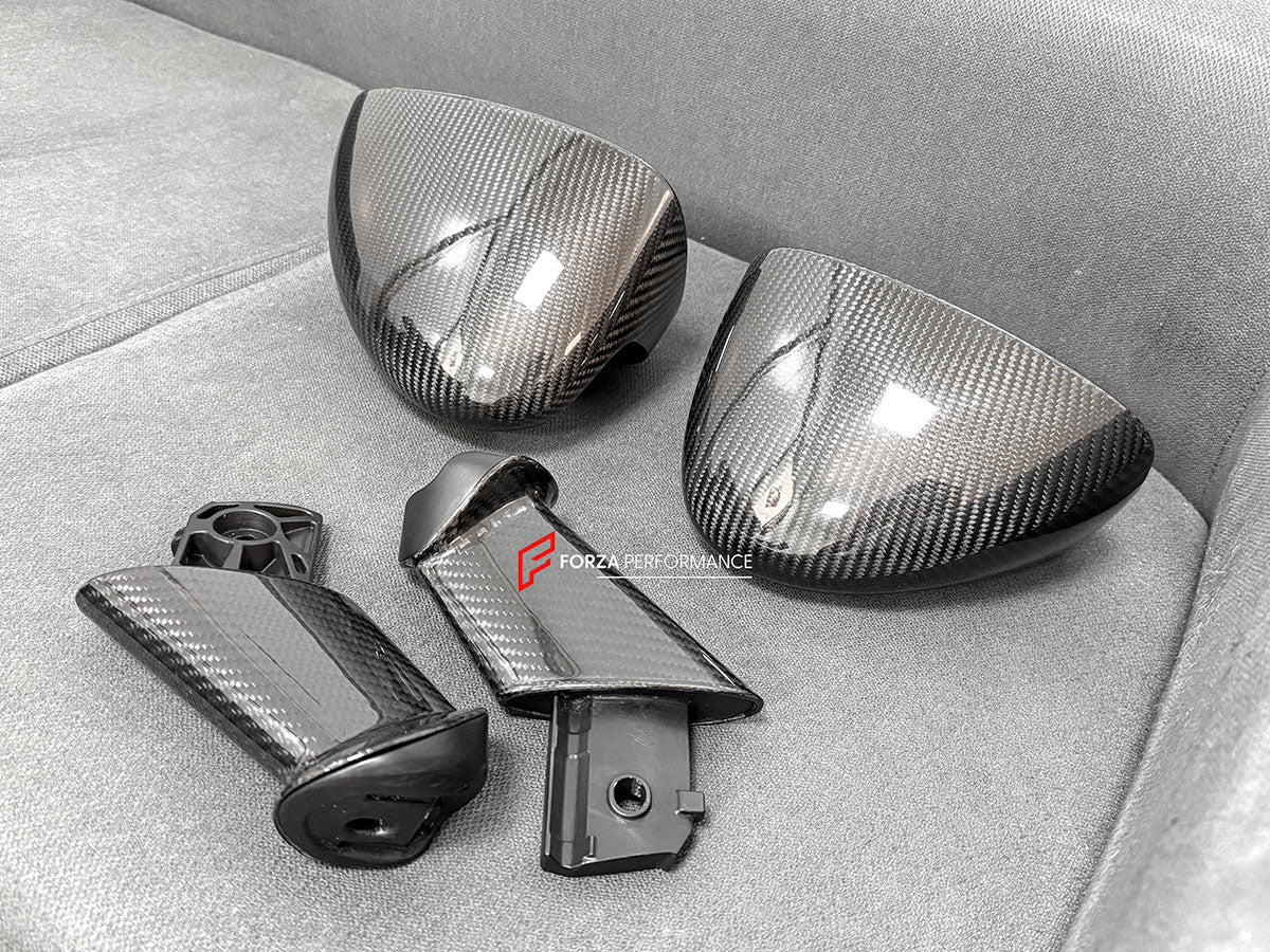 DRY CARBON SIDE MIRRORS for PORSCHE 918 SPYDER

Set includes:

Side Mirrors

Material: Dry Carbon

Note: Professional installation is required.