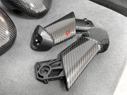 DRY CARBON SIDE MIRRORS for PORSCHE 918 SPYDER

Set includes:

Side Mirrors

Material: Dry Carbon

Note: Professional installation is required.