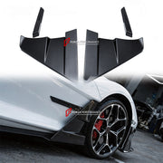 DRY CARBON SIDE SKIRT WINGLETS for LAMBORGHINI REVUELTO 2023+ FORZA PERFORMANCE custom fit Mansory Style

Set includes:
Side Skirt Winglets

Material: Dry Carbon

NOTE: Professional installation is required.