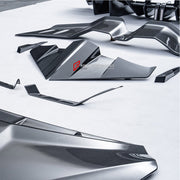 DRY CARBON SIDE SKIRT WINGLETS for LAMBORGHINI REVUELTO 2023+ FORZA PERFORMANCE custom fit Mansory Style

Set includes:
Side Skirt Winglets

Material: Dry Carbon

NOTE: Professional installation is required.