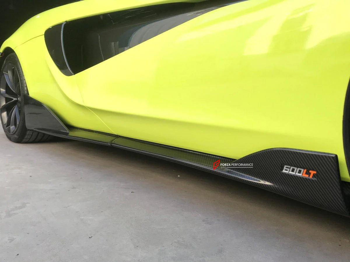 DRY CARBON SIDE SKIRTS for 540C 570S 570GT upgrade to 600LT