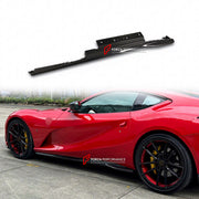 DRY CARBON SIDE SKIRTS for FERRARI 812 SUPERFAST GTS 2017 - 2024 FORZA PERFORMANCE custom fit OEM Style

Set includes:
Side Skirts

Material: Dry Carbon

NOTE: Professional installation is required.