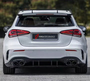 DRY CARBON SIDE SKIRTS for MERCEDES-BENZ A-CLASS AMG W177 A45 2018+

Set includes:
Side Skirts

Material: Dry Carbon

NOTE: Professional installation is required.