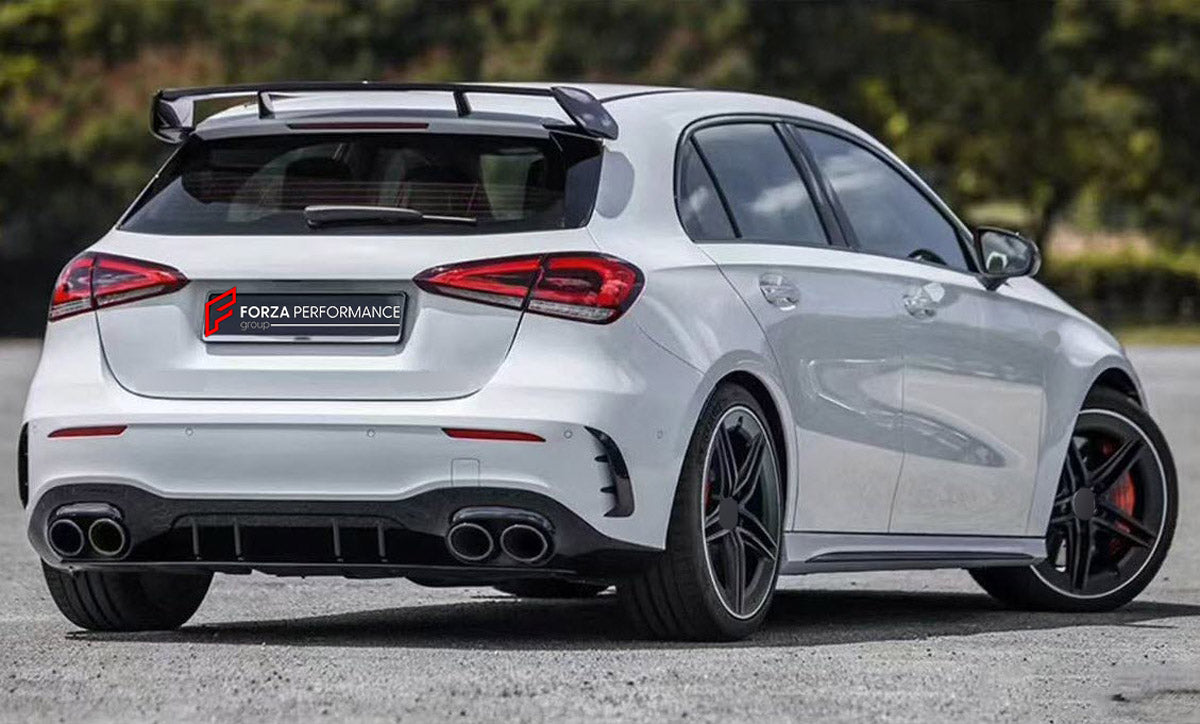 DRY CARBON SIDE SKIRTS for MERCEDES-BENZ A-CLASS AMG W177 A45 2018+

Set includes:
Side Skirts

Material: Dry Carbon

NOTE: Professional installation is required.