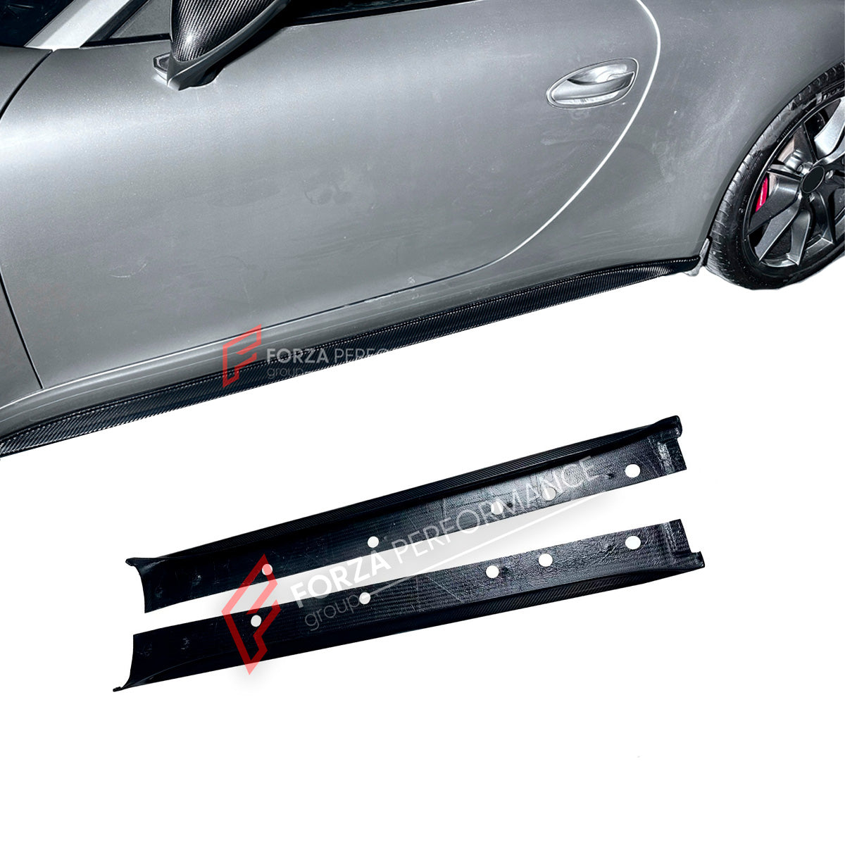 DRY CARBON SIDE SKIRTS for PORSCHE 911 991 CARRERA S C2S NARROW BODY 2011 - 2020

Set includes:
Side Skirts

Material: Dry Carbon

Note: Professional installation is required.

CONTACT US FOR PRICING