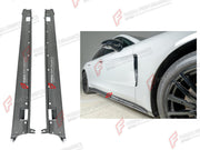 DRY CARBON SIDE SKIRTS for PORSCHE PANAMERA 971 2023 Forza Performance custom fit buy sport design style