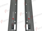 DRY CARBON SIDE SKIRTS for PORSCHE PANAMERA 971 2023 Forza Performance custom fit buy sport design style