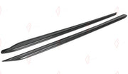 DRY CARBON SIDE SKIRTS MP STYLE for BMW 3 SERIES G20 LCI 2022+
Set includes:

Side Skirts
Material: Dry Carbon

NOTE: Add-on type - installs over the original part. Professional installation is required.