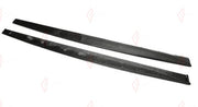DRY CARBON SIDE SKIRTS MP STYLE for BMW M3 F80 2015 - 2020
Set includes:

Side Skirts
Material: Dry Carbon

NOTE: Add-on type - installs over the original part. Professional installation is required.