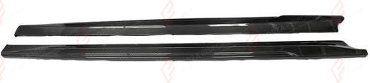 DRY CARBON SIDE SKIRTS STICK ON for TESLA MODEL 3 HIGHLAND 2024+ B Style
Set includes:

Side Skirts
Material: Dry Carbon

NOTE: Add-on type - installs over the original part. Professional installation is required.