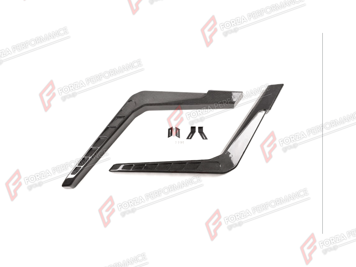DRY CARBON SIDE SNORKELS for MERCEDES-BENZ G-CLASS W463 2008 - 2018

Set includes:
Side Snorkels

Material: Dry Carbon

NOTE: Professional installation is required.