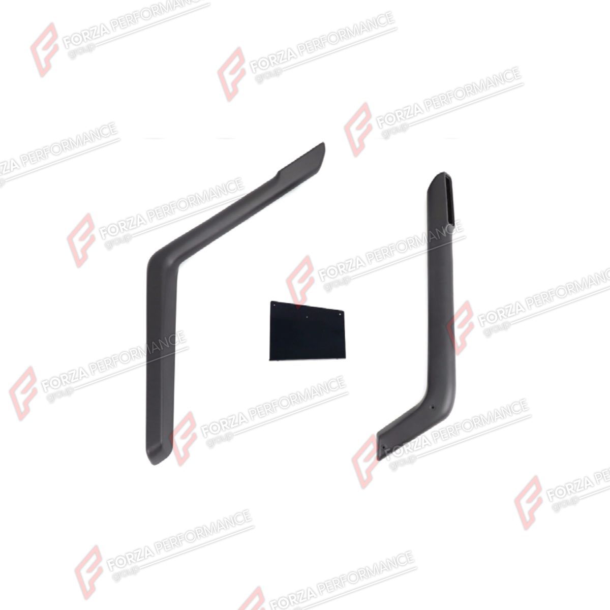 DRY CARBON SIDE SNORKELS for MERCEDES-BENZ G-CLASS W463 G55 2008 - 2018 FORZA PERFORMANCE custom fit TI MECH II

Set includes:
Side Snorkels

Material: Dry Carbon

NOTE: Professional installation is required.