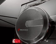 DRY CARBON SPARE WHEEL TIRE COVER for MERCEDES-BENZ G-CLASS W463 2008 - 2018

Set includes:
Spare Wheel Tire Cover

Material: Dry Carbon

NOTE: Professional installation is required.