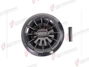 DRY CARBON SPARE WHEEL TIRE COVER for MERCEDES-BENZ G-CLASS W464 2019 - 2024 FORZA PERFORMANCE custom fit Vortex Style

Set includes:
Spare Wheel Tire Cover

Material: Dry Carbon

NOTE: Professional installation is required.