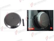 DRY CARBON SPARE WHEEL TIRE COVER for MERCEDES-BENZ G-CLASS W465 G63 G450D G500 G550 2025+ FORZA PERFORMANCE custom fit Gworks

Set includes:
Spare Wheel Tire Cover

Material: Dry Carbon

NOTE: Professional installation is required.