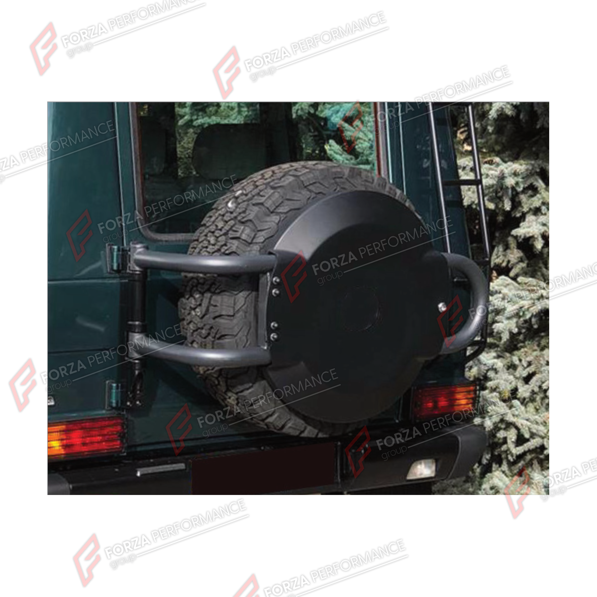 DRY CARBON SPARE WHEEL TIRE COVER WITH HOLDERS for MERCEDES-BENZ G-CLASS W464 4X4 2019 - 2024

Set includes:
Spare Wheel Tire Cover With Holders

Material: Dry Carbon

NOTE: Professional installation is required.