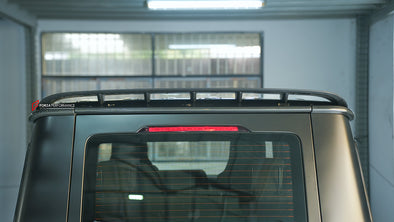 DRY CARBON SPOILER for MERCEDES BENZ AMG G63 W465 G350 G500 G550 AMG G63 2024+

Set includes:

Spoiler

Material: Dry carbon

NOTE: Professional installation is required

CONTACT US FOR PRICING
