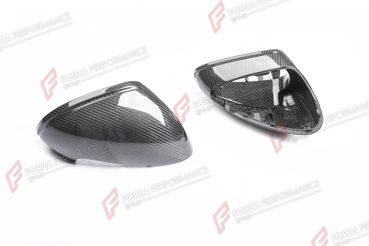 DRY CARBON SPORT DESIGN SIDE MIRROR COVERS for PORSCHE 911 991.1 2012 - 2016 Forza Performance custom fit buy sport design side mirror covers