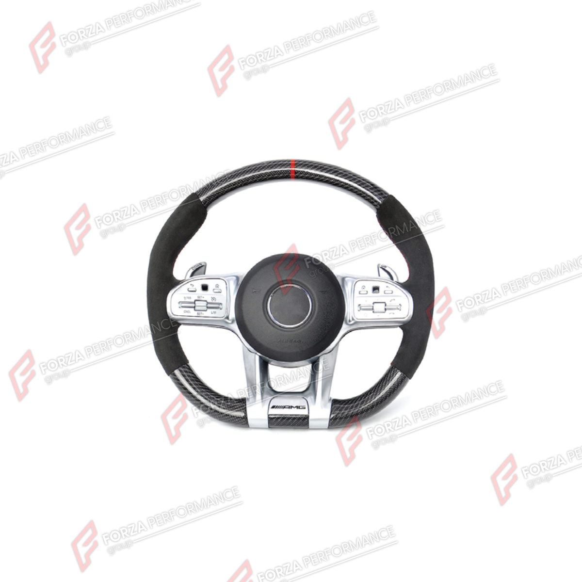 DRY CARBON STEERING WHEEL for MERCEDES-BENZ G-CLASS W464 G63 G350 G350D G400D G500 G550 2019 - 2024

Set includes:
Steering Wheel

Material: Dry Carbon

NOTE: Professional installation is required.