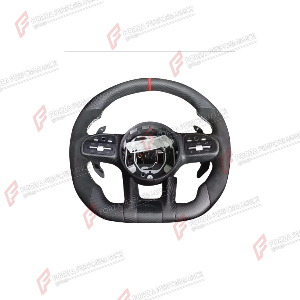 DRY CARBON STEERING WHEEL for MERCEDES-BENZ G-CLASS W464 G550 2019 - 2024

Set includes:
Steering Wheel

Material: Dry Carbon

NOTE: Professional installation is required.