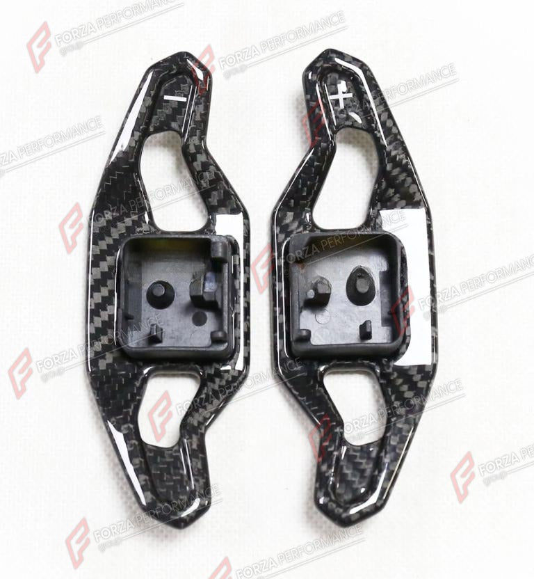 DRY CARBON STEERING WHEEL PADDLE SHIFTERS for AUDI A3 A4 A5 Q3 Q5 Q7 TT R8 2017 - 2019
