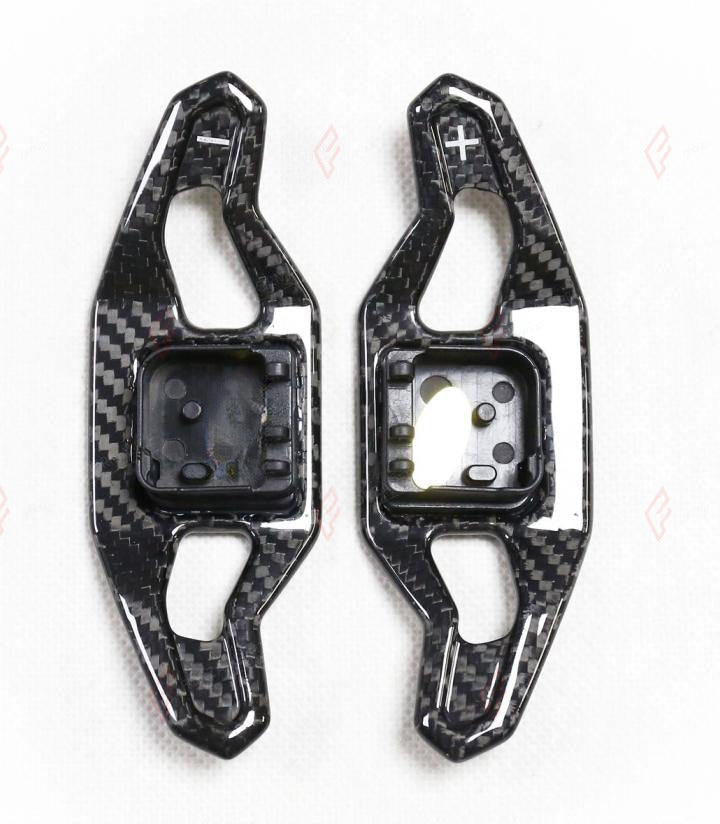 DRY CARBON STEERING WHEEL PADDLE SHIFTERS for AUDI A3 A5 A7 S4 S5 S6 S7 S8 Q5 2013 - 2017
