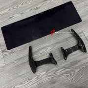 DRY CARBON STEERING WHEEL SHIFT PADDLES for FERRARI 488 GTB 2015 - 2020

Set includes:
Steering Wheel Shift Paddles

Material: Dry Carbon

NOTE: Professional installation is required.