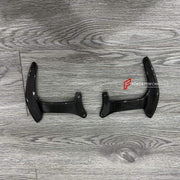 DRY CARBON STEERING WHEEL SHIFT PADDLES for FERRARI 488 GTB 2015 - 2020

Set includes:
Steering Wheel Shift Paddles

Material: Dry Carbon

NOTE: Professional installation is required.