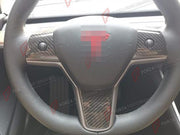 DRY CARBON STEERING WHEEL TRIM 3 PCS for TESLA MODEL 3 MODEL Y 2020 - 2025
Set includes:

Steering Wheel Trim (3 pcs/set)
Material: Dry Carbon

NOTE: Add-on type - installs over the original part. Professional installation is required.