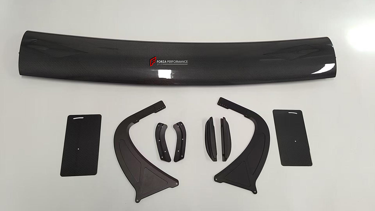 DRY CARBON TIME ATTACK REAR WING SPOILER for TOYOTA SUPRA A90 2018 ...