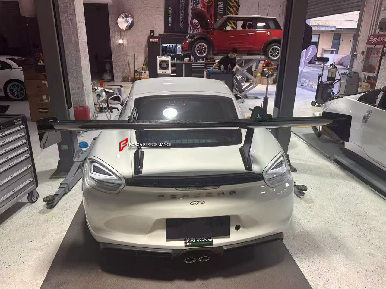 DRY CARBON TIME ATTACK WING SPOILER for PORSCHE 718 982 981 2012+

Set includes:

Rear Spoiler


Material: Dry Carbon

Note: Professional installation is required.

Contact us for pricing.