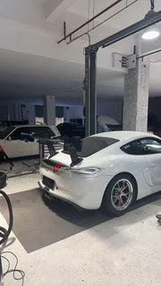 DRY CARBON TIME ATTACK WING SPOILER for PORSCHE 718 982 981 2012+

Set includes:

Rear Spoiler


Material: Dry Carbon

Note: Professional installation is required.

Contact us for pricing.