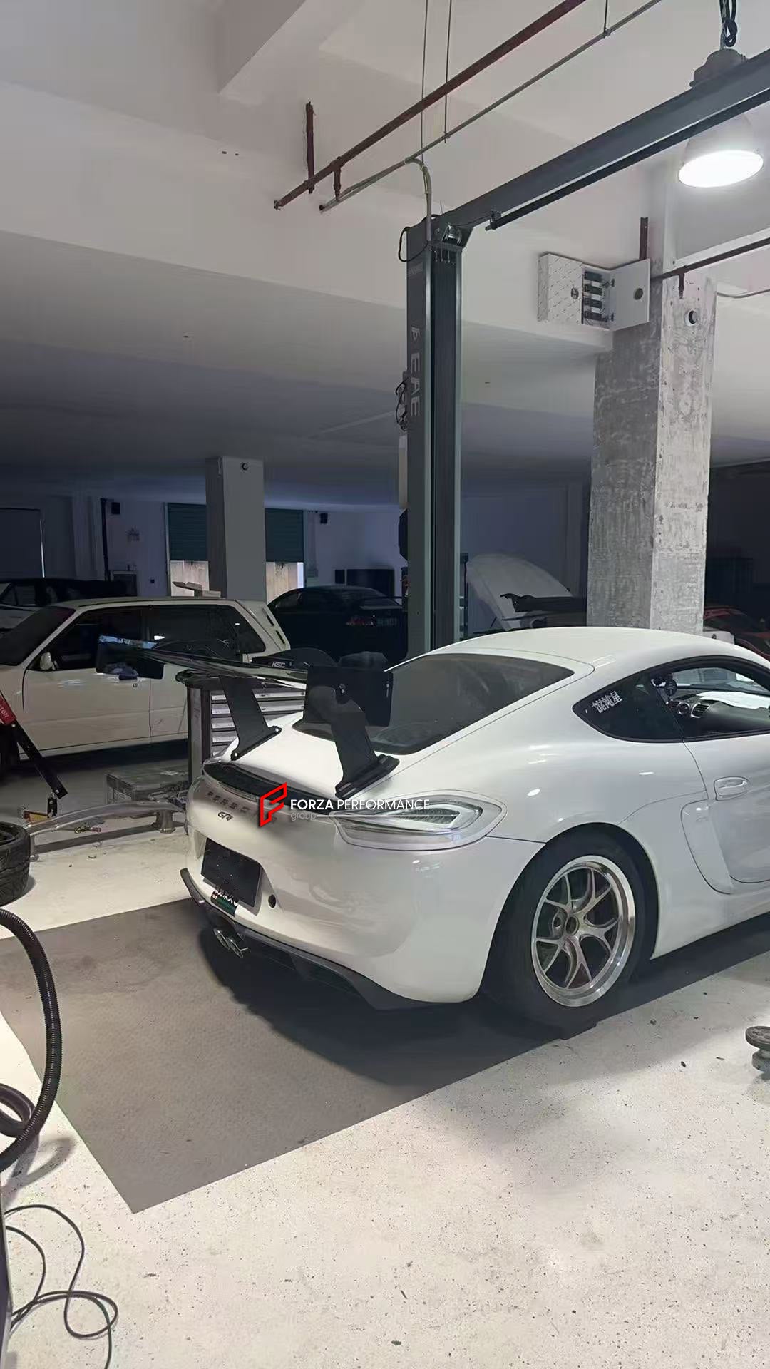 DRY CARBON TIME ATTACK WING SPOILER for PORSCHE 718 982 981 2012+

Set includes:

Rear Spoiler


Material: Dry Carbon

Note: Professional installation is required.

Contact us for pricing.
