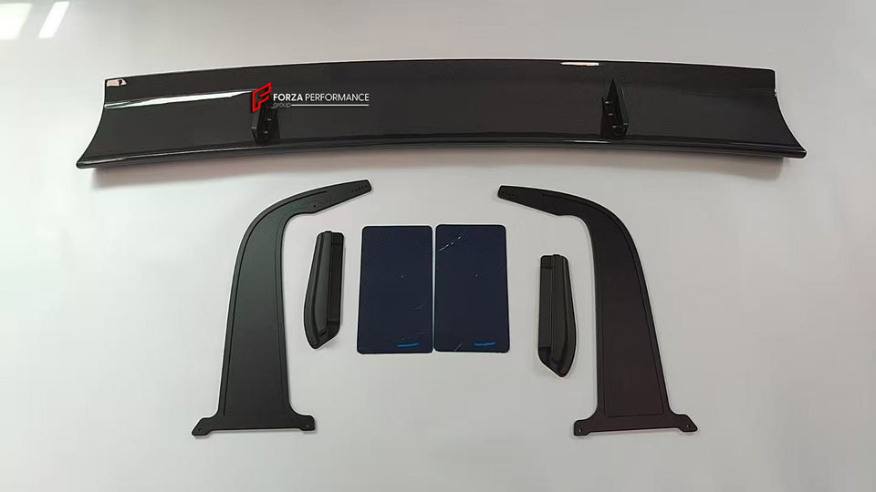 DRY CARBON TIME ATTACK WING SPOILER for PORSCHE 718 982 981 2012+