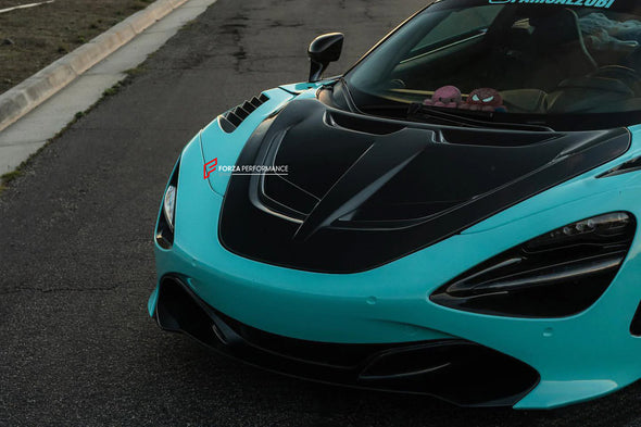 DRY CARBON UPGRADE HOOD BONNET for MCLAREN 720S 765LT upgrade to GTR