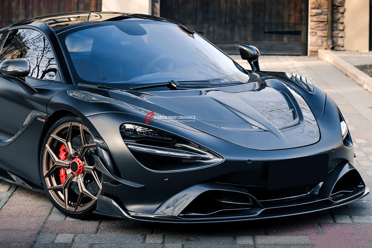 DRY CARBON UPGRADE HOOD BONNET for MCLAREN 720S 765LT upgrade to GTR

Set includes:

Hood / Bonnet

Material: Carbon Fiber

NOTE: Professional installation is required.

Contact us for pricing.