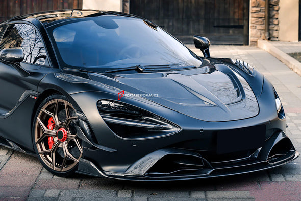 DRY CARBON UPGRADE HOOD BONNET for MCLAREN 720S 765LT upgrade to GTR

Set includes:

Hood / Bonnet

Material: Carbon Fiber

NOTE: Professional installation is required.

Contact us for pricing.