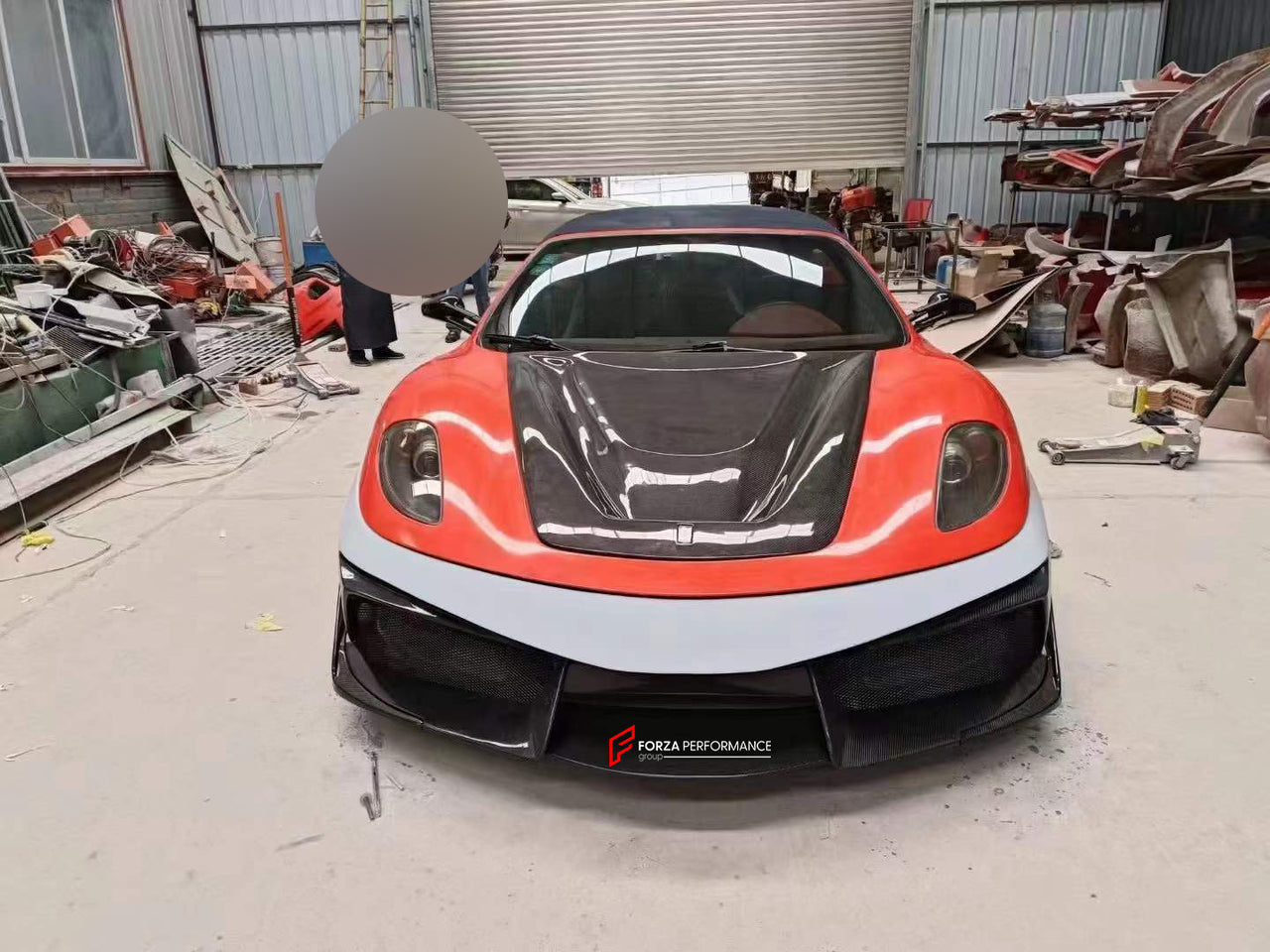 VORSTEINER STYLE DRY CARBON BODY KIT FOR FERRARI F430 2004-2009