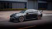 DRY CARBON WIDE BODY KIT for BMW M3 G80 G81 M4 G82 G83 2020+

Set includes:
Front Lip
Front Bumper Canards
Front Bumper Air Vent Covers
Front Grille
Hood Bonnet
Front Fenders
Side Skirts
Rear Spoiler Wing
Trunk Lid
Rear Bumper Fins
Rear Diffuser

Material: Dry Carbon, Tempered Glass

NOTE: Professional installation is required.