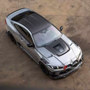DRY CARBON WIDE BODY KIT for BMW M3 G80 G81 M4 G82 G83 2020+

Set includes:
Front Lip
Front Bumper Canards
Front Bumper Air Vent Covers
Front Grille
Hood Bonnet
Front Fenders
Side Skirts
Rear Spoiler Wing
Trunk Lid
Rear Bumper Fins
Rear Diffuser

Material: Dry Carbon, Tempered Glass

NOTE: Professional installation is required.