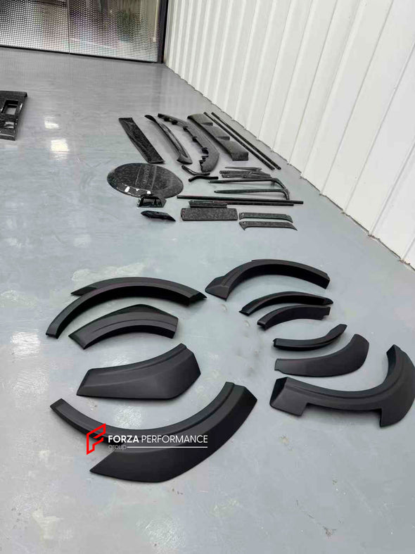 DRY CARBON BODY KIT for BMW X7 G07 LCI 2023
Set includes:

Front Lip
Front Air Vents
Front Grille
Rear Diffuser
Material: Dry Carbon

NOTE: Professional installation is required.

Contact us for pricing