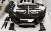 DRY CARBON WIDE BODY KIT for FERRARI PUROSANGUE 2023+ FORZA PERFORMANCE Mansory Keyvany
Set includes:

Front Lip
Front Bumper Assembly
Hood Bonnet
Front Fenders
Fender Flares
Side Skirts
Rear Fenders
Roof Spoiler
Ducktail Spoiler
Rear Diffuser
Rear Bumper Assembly
Material: Dry Carbon

NOTE: Professional installation is required.