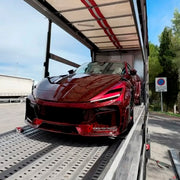 DRY CARBON WIDE BODY KIT for FERRARI PUROSANGUE 2023+ FORZA PERFORMANCE Mansory Keyvany
Set includes:

Front Lip
Front Bumper Assembly
Hood Bonnet
Front Fenders
Fender Flares
Side Skirts
Rear Fenders
Roof Spoiler
Ducktail Spoiler
Rear Diffuser
Rear Bumper Assembly
Material: Dry Carbon

NOTE: Professional installation is required.