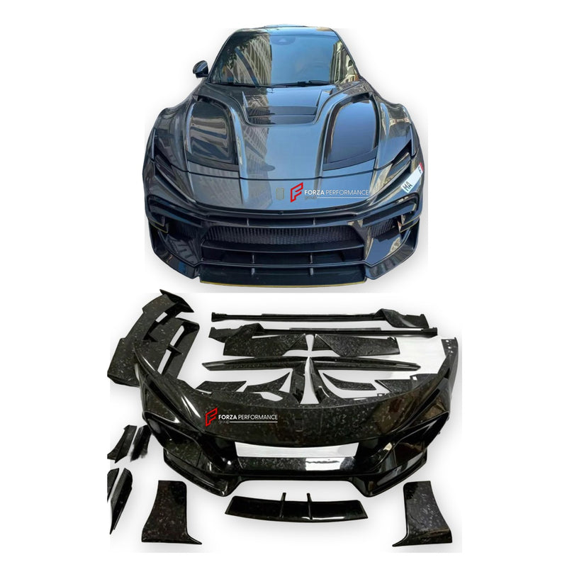 DRY CARBON WIDE BODY KIT for FERRARI PUROSANGUE 2023+