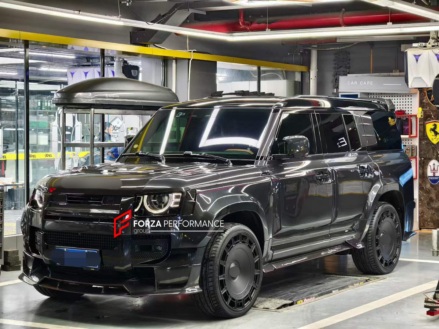 DRY CARBON WIDE BODY KIT for LAND ROVER DEFENDER L663 90 110 130 2020+ FORZA PERFORMANCE MANSORY