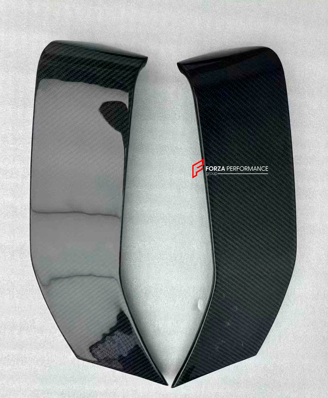 DRY CARBON WIDE BODY KIT for LAND ROVER DEFENDER L663 90 2020+

Set includes:

Front Lip
Front Bumper Trims
Front Grille
Hood Bonnet
Side Mirrors Covers
Front Fenders
Roof Led Bar
Side Skirts
Rear Fenders
Rear Trunk Cover
Rear Bumper
Rear Diffuser
Exhaust Tips

Material: Dry Carbon

Note: Professional installation is required.