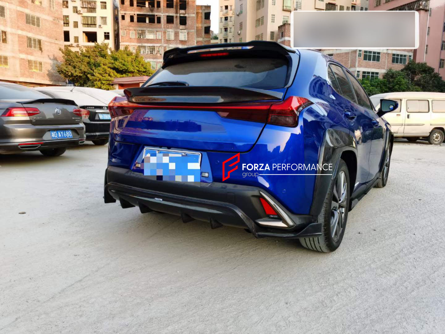 DRY CARBON WIDE BODY KIT for LEXUS UX 250H 2024 – Forza
