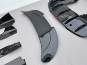 DRY CARBON BODY KIT for MCLAREN 750S 2023+ Forza Performance Style Custom Fit Design RYFT Style
Set includes:

Front Lip
Front Fenders
Side Skirts
Hood Bonnet
Rear Diffuser
Rear Spoiler
Material: Dry Carbon

NOTE: Professional installation is required.